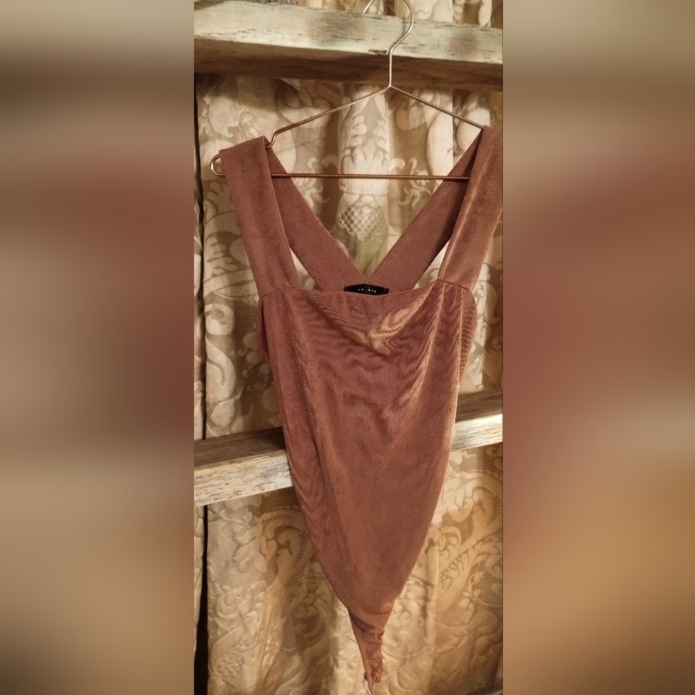 Copper bodysuit/medium